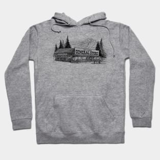 Old general store drawing Hoodie